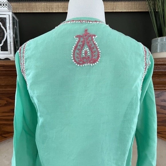 Two Embroidered Bollywood Tunic‎ Tops (Bundle of 2) - Picture 5 of 14
